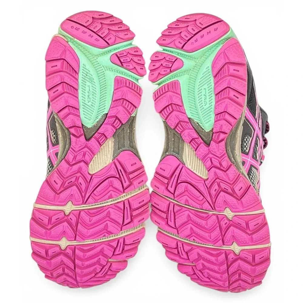 ASICS Gel Kahuna 8 Womens 6.5 Gray Pink‎ Running Shoes Athletic Comfort Training